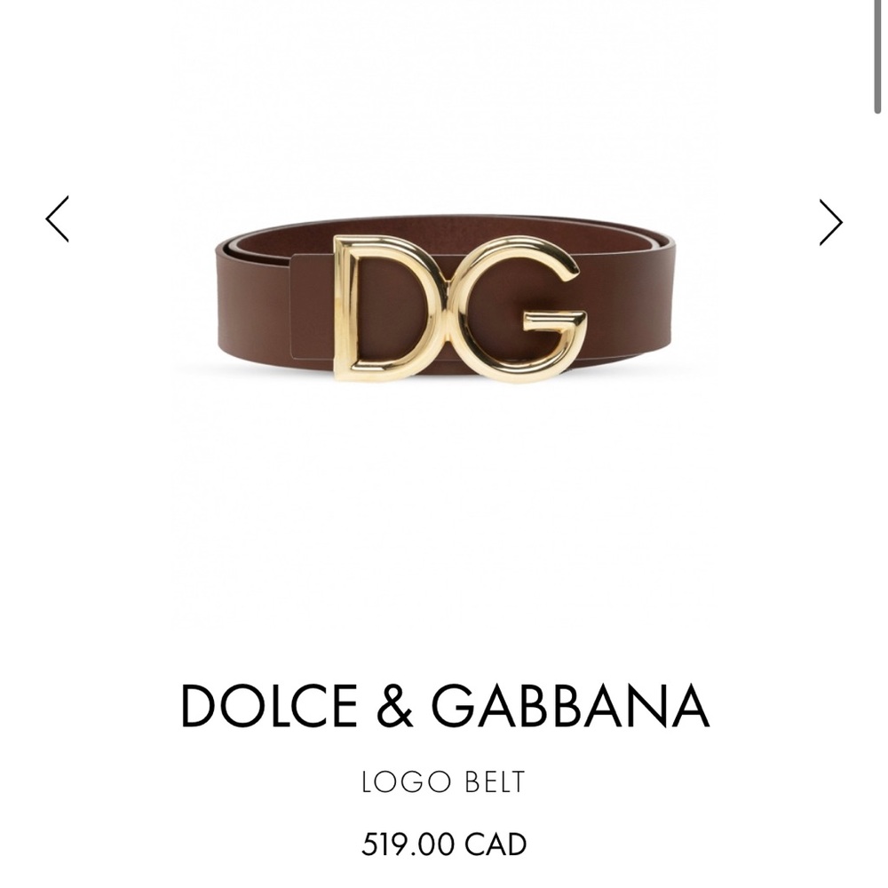AUTHENTIC DOLCE & GABBANA BELT!